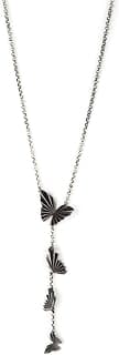 Shaya by CaratLane 925 Silver Oxidised Chasing My Relentless Determination Necklace Gifts for Womens & Girls