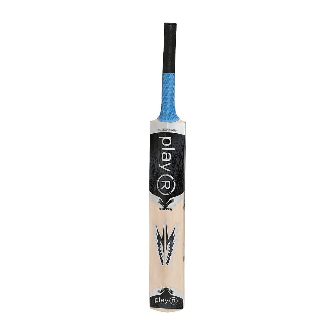 playR Chopper Kashmir Willow Cricket Bat – Durable, Lightweight Bat for Powerful Shots, Superior Grip and Control, Ideal for Training, Practice, Club Matches, Casual Play for All-Season