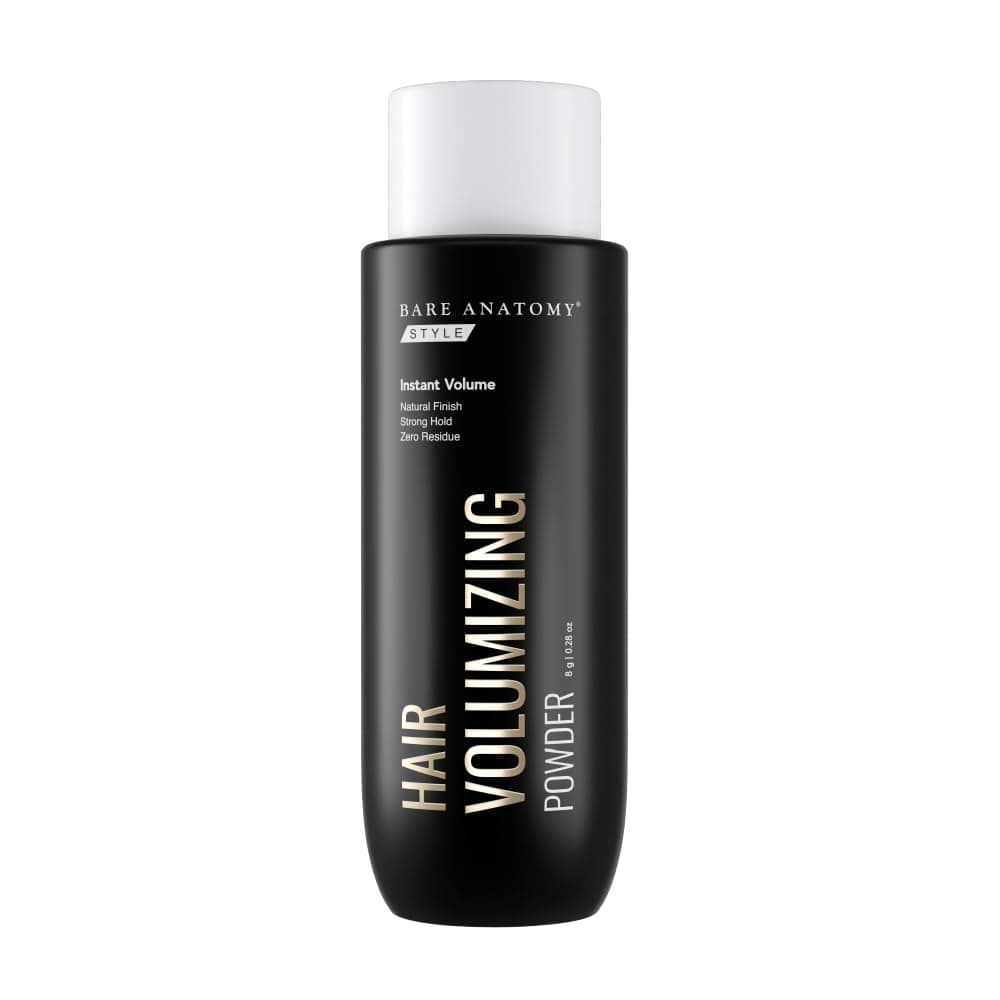 Bare Anatomy Hair Volumizing Powder for Men | Instant Volume | 8gm | Hair Powder for Fine & Flat Hair | Instant Volume, Strong & Long-Lasting Hold | Sweat-Resistant, Non-Sticky, & Easy to Wash