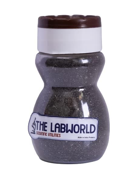 The Labworld Fe Iron Filling Metal Fine Graded Powder Dust 200gm in Sprinkler for Scientific and Magnetic Experiment for Learning Activities (2)