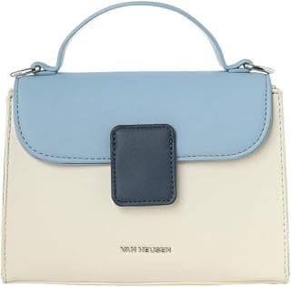 Van Heusen Women's Satchel Bag |Dual Tone| Crossbody Strap