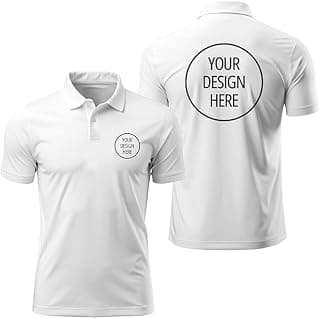 Custom Customised T Shirt for Men & Women | Matty Unisex Personalised Photo & Text Printed Customized Tshirt | Custom Printing T-Shirt with Name, Logo, & Design White