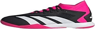 adidas Predator Accuracy.3 in Soccer Firm Ground, Core Black/Ftwr White/Team Shock Pink 2, 7