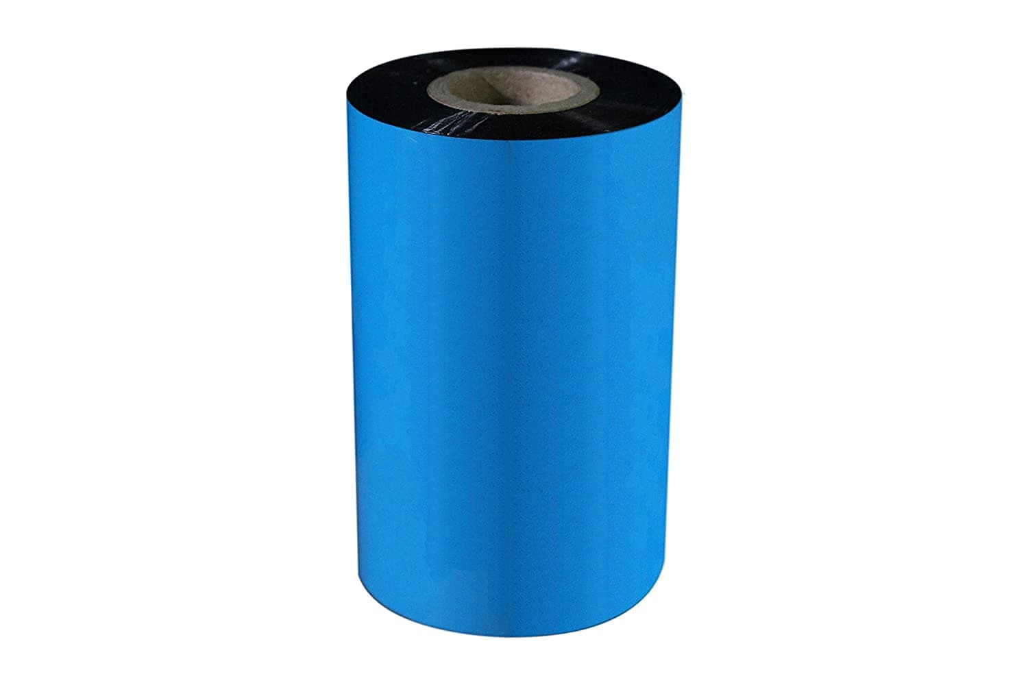 True-Ally Wax Resin Ribbon Ink Outside for Label, Tag & Barcode Printing Compatible with Thermal Transfer Receipt Barcode Printer (110mm x 300M, 1" Core, 1 Roll)