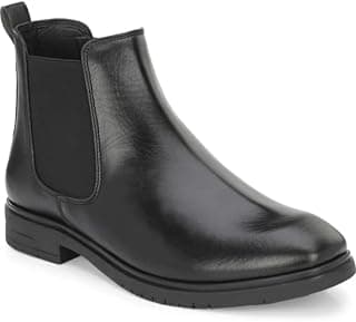 Men Black Chelsea Boots | Formal Ankle Boots for Office & Party-05-CHELSIBOOT_P