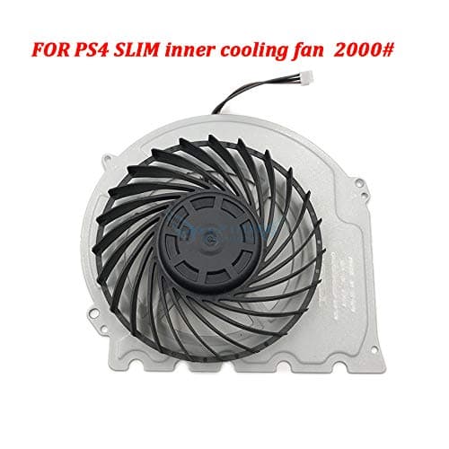 New World Replacement Parts Internal Cooling Fan for Sony Playstation 4 PS4 Slim Console Model CUH-20XXX, All Slim Model