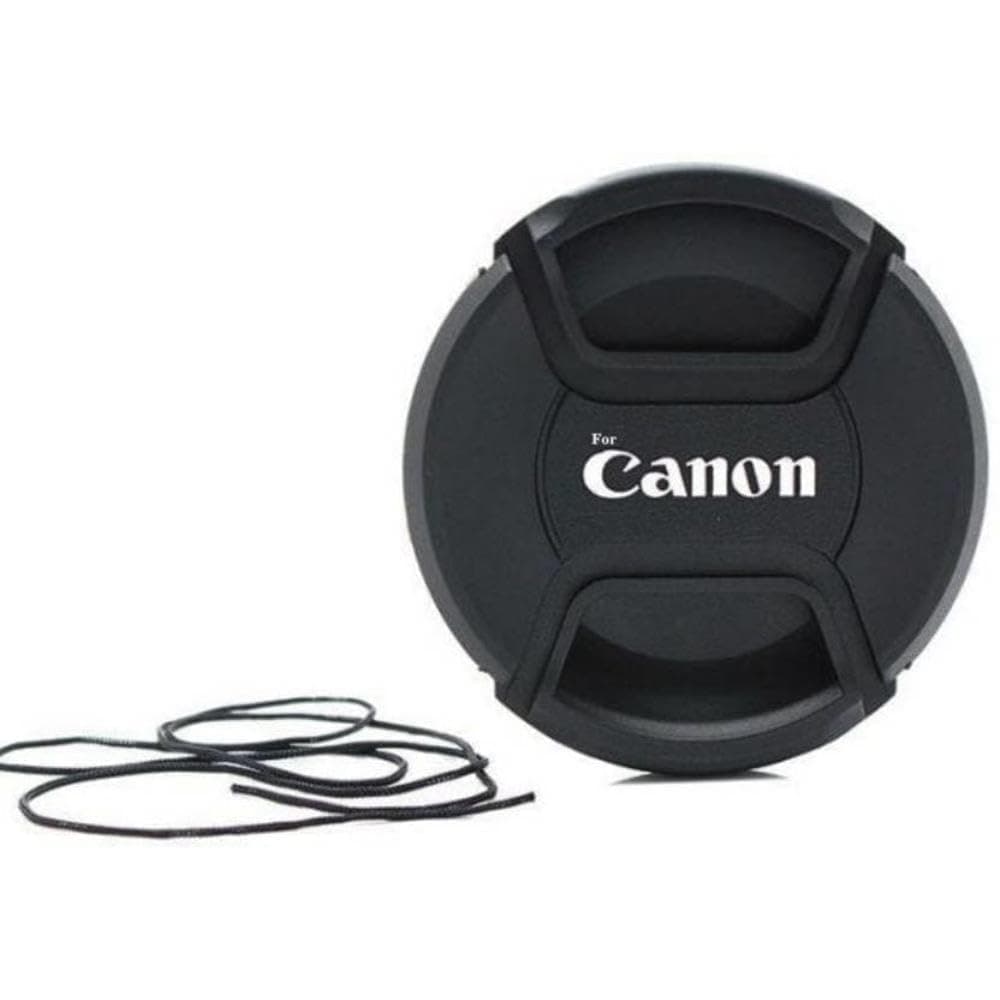MOSTOS® - 55mm Camera Lens Cap Compatible with Canon EOS R7 RF-S 18-150mm F3.5-6.3 is STM,EF-M 18-150mm f/3.5-6.3 is STM (Make Sure Mark Φ55 is Written ON Your Lens)