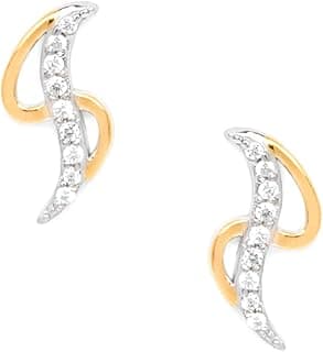 Shaya by Caratlane | 925 Silver|Sweet Earrings Crafted in Gold Plated | Gifts for Womens & Girls