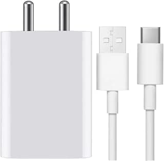 80W Charger for iQOO Neo 10R / 10 R Charger Original Adapter Like Quick Dash Warp Dart Flash Super Vooc Fast Charger with 1M Type C USB Data Cable (4A/7.3A, TVF, White)