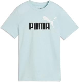 PUMA Boy Cotton Solid Regular Fit Tees