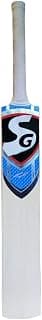 SG T-800 Kashmir Willow Cricket Bat | Color: White | for Men & Boys | Lightweight and Durable | Enhanced Flexibility and Shock Absorption | Powerful Stroke | Advanced Grip Technology