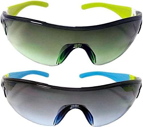FASHRAMP Kids UV Protection Sports Sunglasses (Combo of 2) – Unbreakable, Polarized Eye Protection for Boys & Girls Age 5-10 – Multicolor, Lightweight & Comfortable for Outdoor Play