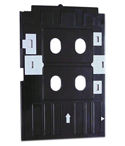 Dotpot PVC ID Card Tray for Epson L-800,L-805,L810,R-260,R-280,R290,T-50,T-60,P-50 Inkjet Printer and CD (Black)