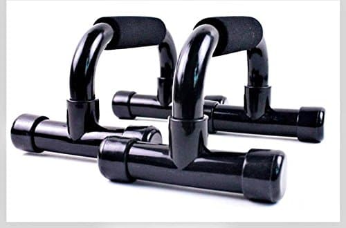 LAFILLETTE 1 Pair Fitness Push Up Bars Trainer for Body Building (Black)