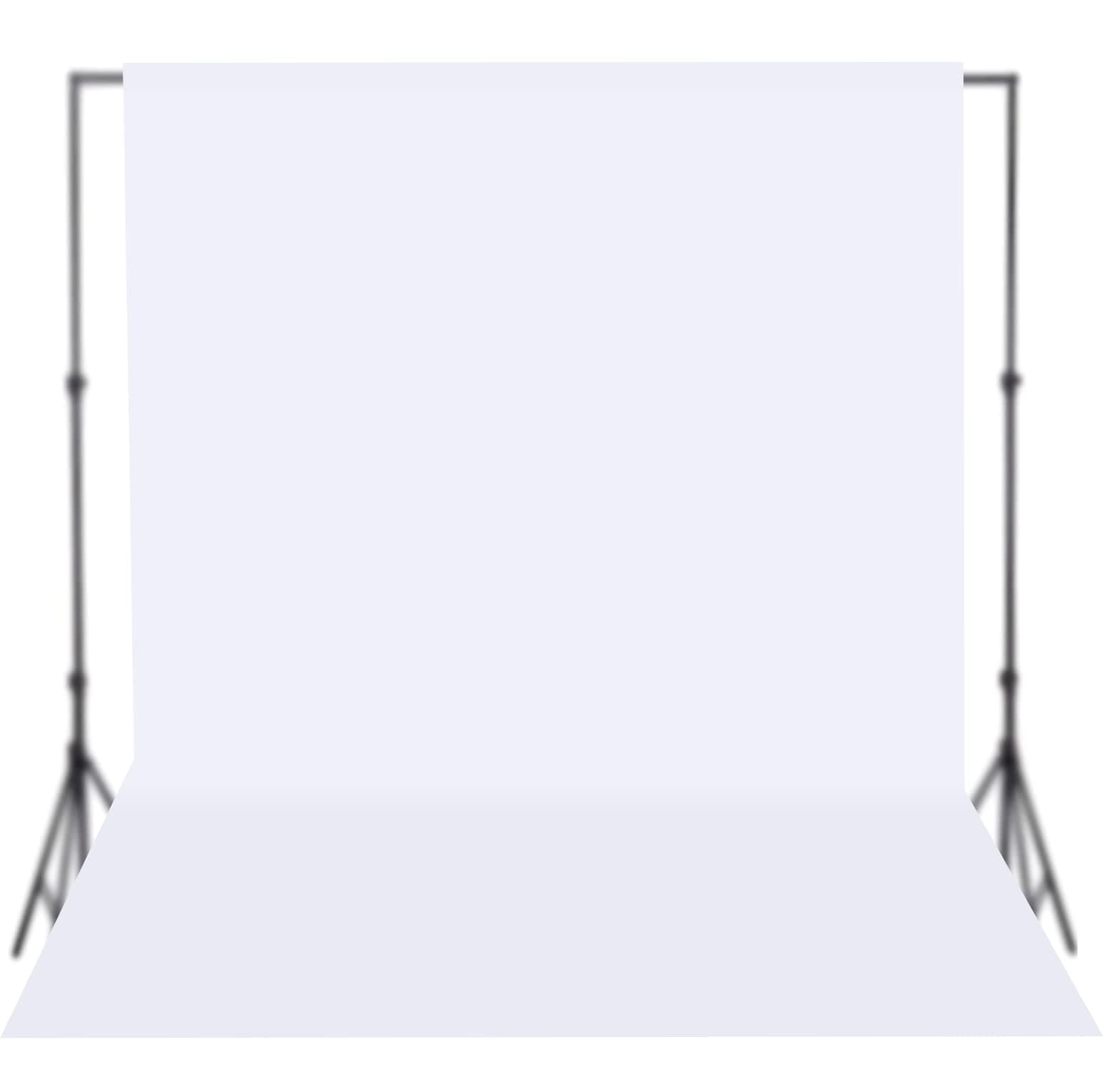 Boltove® 8 x 14 ft White Screen Backdrop, Chromakey Photo Backdrop Seamless Muslin Cloth Fabric for Recording, Photography Studio, Steaming, Zoom Meeting