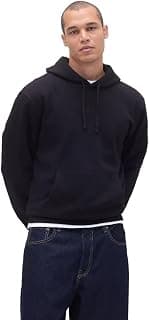 GAP Men Printed Relaxed Fit Full Sleeve Hoodie