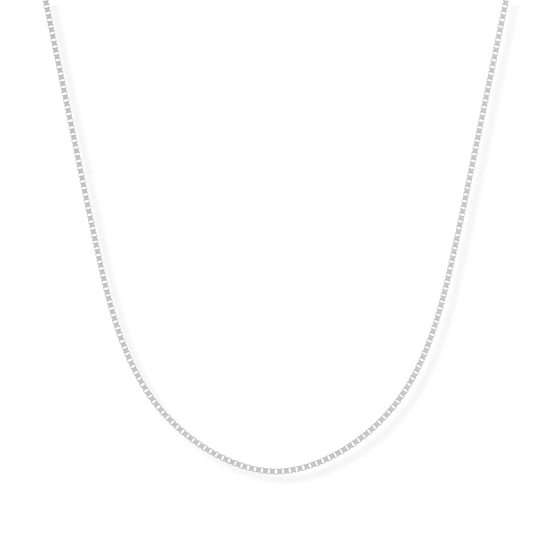 Clara Anti-Tarnish 925 Sterling Silver Chain Necklace in 18 inches | Gift for Women and Girls| Minimal Daily Wear