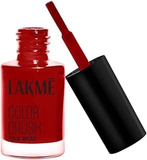 LAKMÉ True Wear Color Glossy Finish Crush Nail Polish, Long Lasting & Vibrant Nail Paint, 416, 6Ml