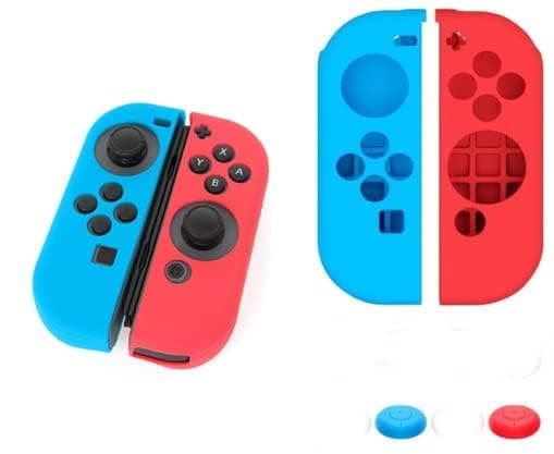 New World Silicone Case Cover Skins Protective Soft Shell for Nin-tendo Switch and Switch OLED JoyCon Joy-CON Controller