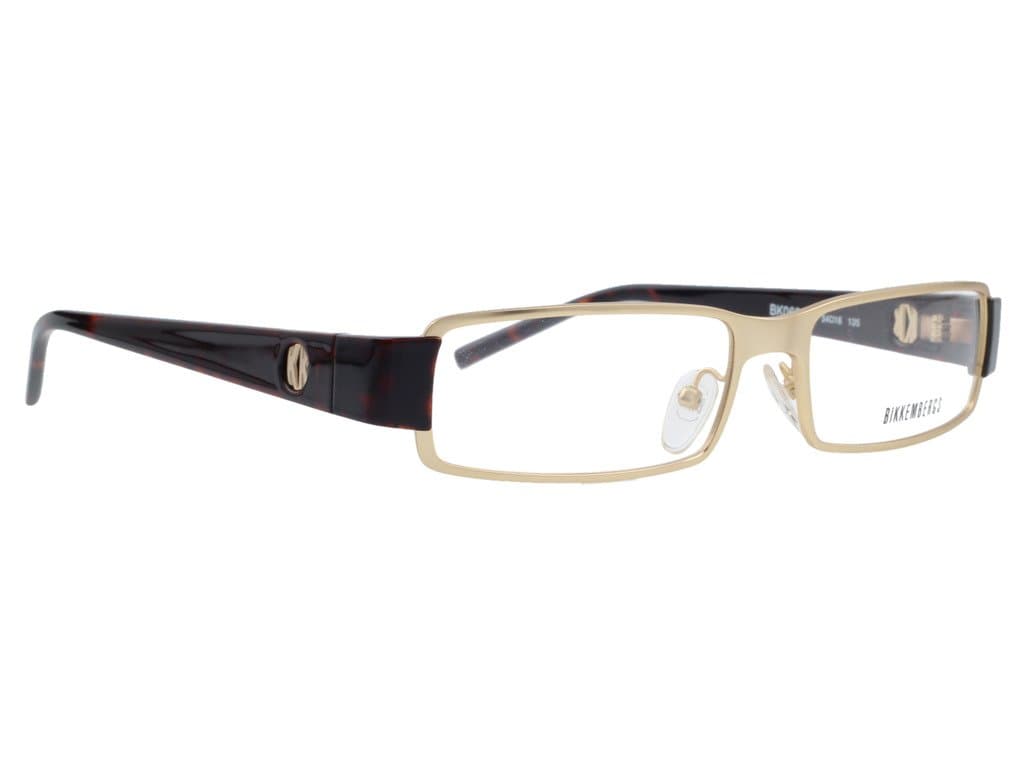 Bikkembergs Rectangular Unisex Spectacle Frame - (BK-060-06|54|Gold)