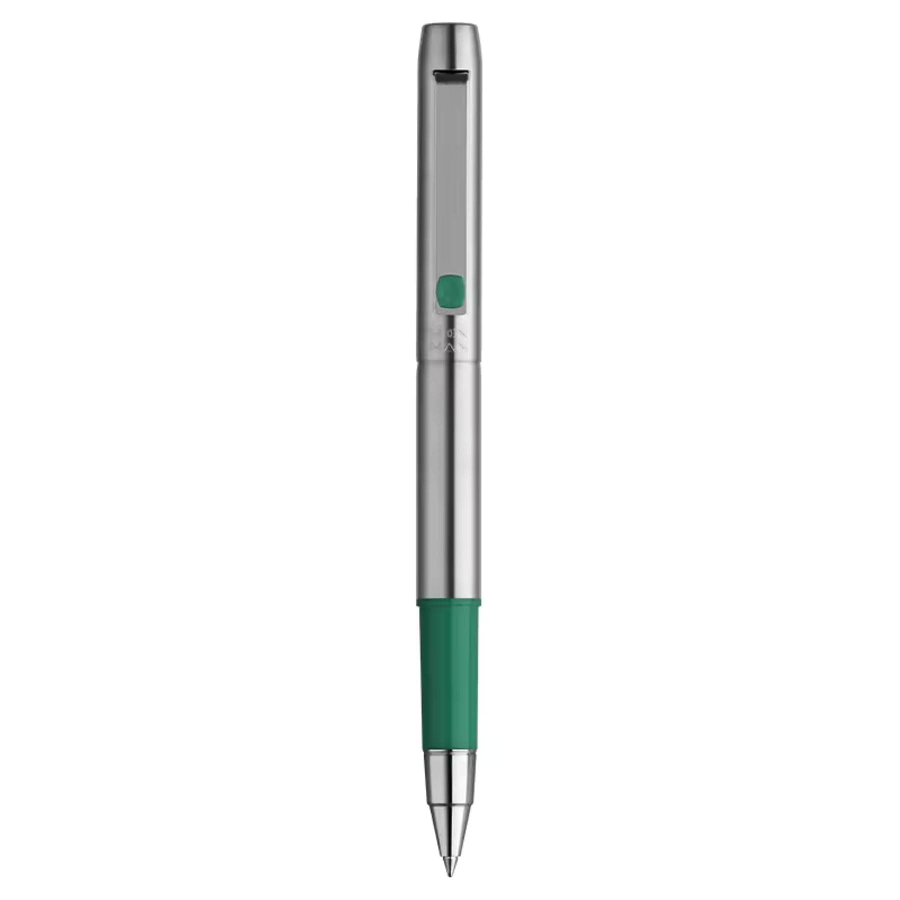 Moonman B25 Spades Ares Stainless Steel Rollerball & Ballpoint Pen – Smooth Writing, Compact Portable Metal Rod Pen for Study, School, Office Supplies. (Green)