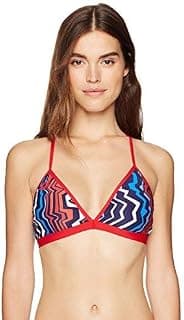 ARENA Women's Zig Zag MaxLife Tie Back Top