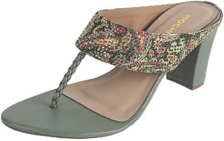 Mochi Women's Elegant Embellished Heeled Sandals