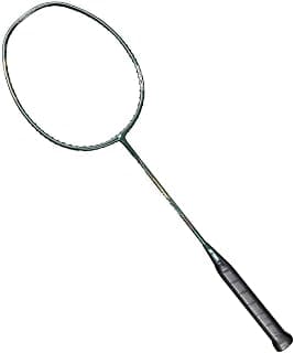 YONEX Astroxlite 43I Unstrung Badminton Racquet – Lightweight & Durable, High-Speed Performance (Dark Green, 5u4) (Without Cover)