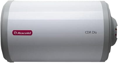 Racold Cdr 15Litres Horizontal Water Geyser ( Ivory), Wall Mounting