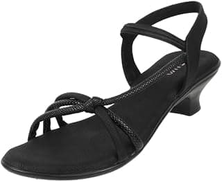 Metro Women Embellished Casual Kitten Heel Sandals