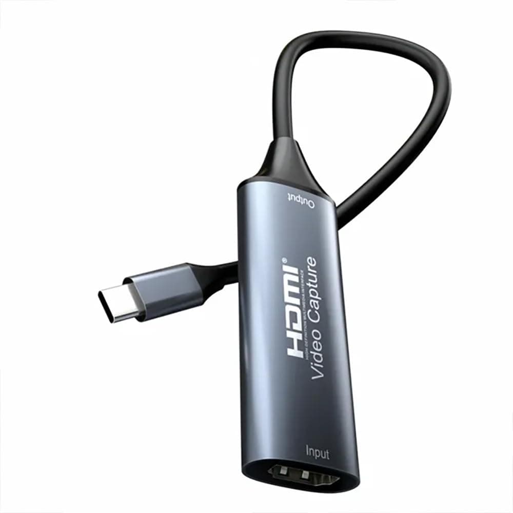 Tobo Video Capture Card,USB C 3.0 Capture Card,HDMI to USB C Audio Video Recording in 1080P@60Hz, 4K@30Hz for Teaching,Broadcasting,Gaming,Streaming,Video Conference TD-1274HVC