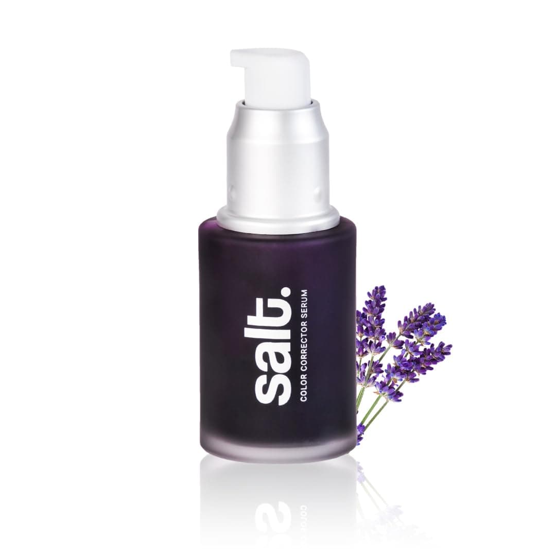 Salt. Oral Care Aura Purple Color Corrector Serum | Instant Teeth Brightening Serum with Lavender Mint Aroma | Neutralizes Yellow Tones for a Whiter Smile | Vegan, SLS-Free & Fluoride-Free | 30ml