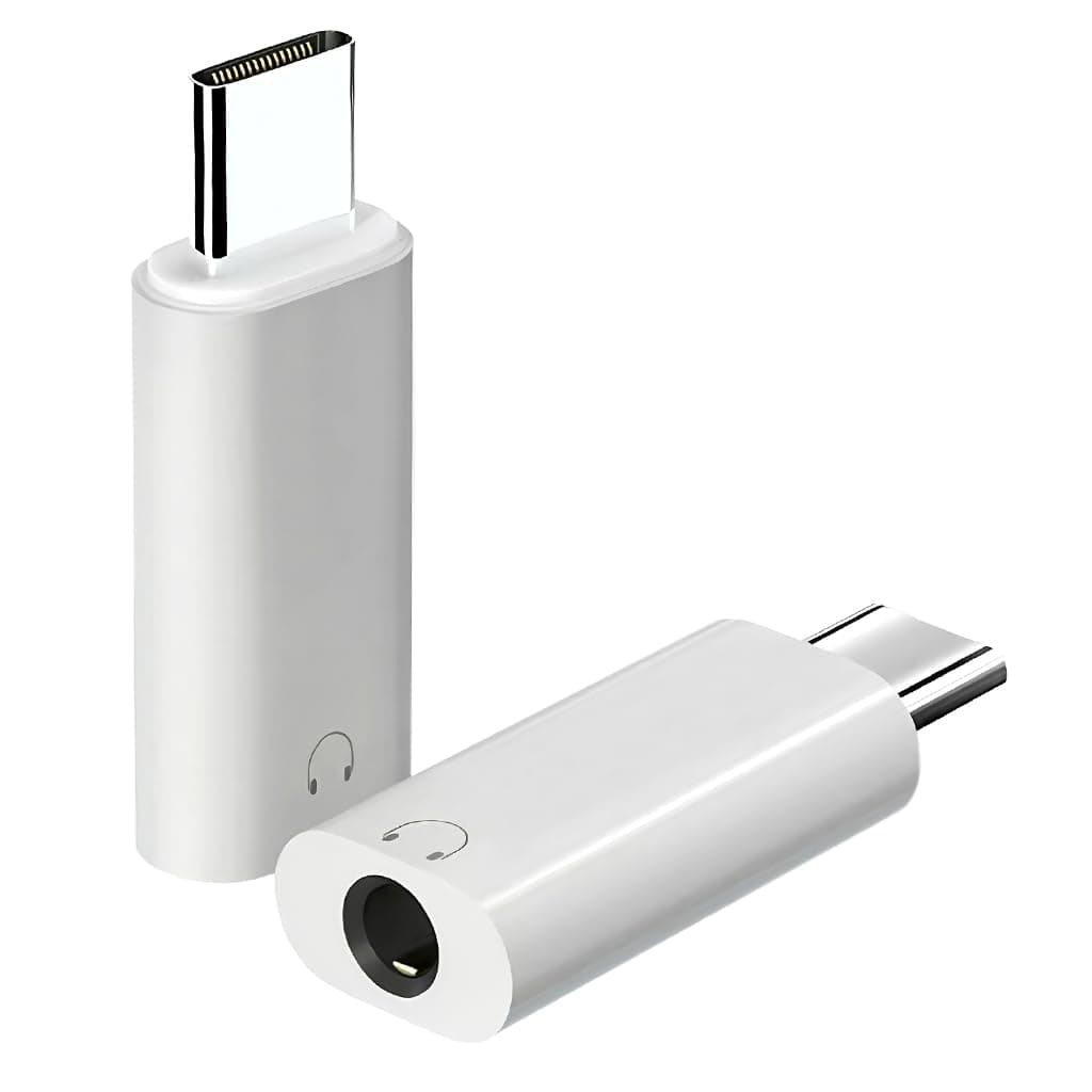 Verilux® Type C to 3.5mm Headphone Jack Connector, 3.5mm Jack to Type C Headphones Adapter with Hi-Fi DAC, USB C to 3.5mm Audio Connector Compatible for iPhone 16/15, Galaxy S25/S24, iPad Pro, MacBook