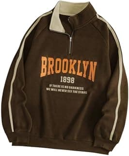 Imsa Moda Men’s Collar Chain Cotton Fleece Sweatshirt | Warm Hoodie for Gym, Travel & Casual Winter Wear