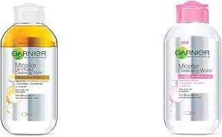 Garnier Skin Naturals, Micellar Oil-Infused Cleansing Water, 125ml And Garnier Skin Naturals, Micellar Cleansing Water, 125ml