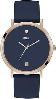 GUESS Silicone Supernova Collection Analog Blue Dial Men's Watch-W1264G3