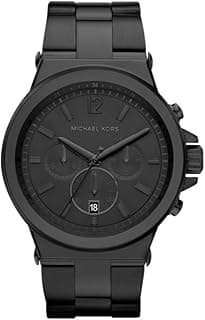 Michael Kors Michael Kors Stainless Steel Analog Black Dial Men Watch-Mk8279, Black Band