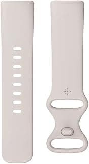 Fitbit Charge 5 Infinity Accessory Band, Official Product, Lunar White, Large