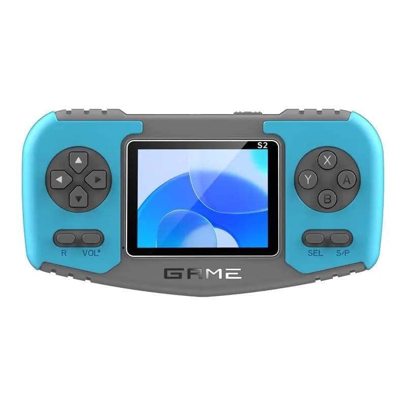 New World S2 Portable Handheld Game Player 2.4'' Screen Video Retro Game Console Handheld Video Game Set for Kids Retro Game Box with TV Game Support (Random Colour)