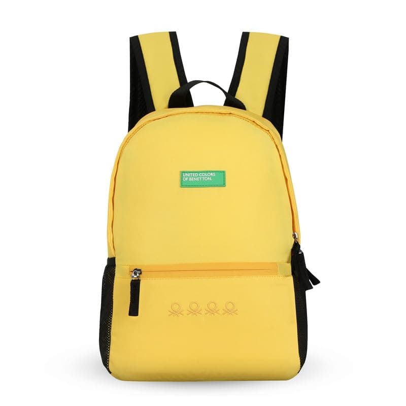 UNITED COLORS OF BENETTON Citron Unisex 2 Compartment 12 L Casual Backpack - Yellow