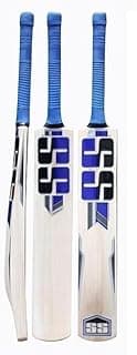 Super Strock_Green Popular Willow Cricket Bat Full Size Play for Plastic Ball,Tennis Ball, Rubber Bal (Blue BAT Full Size Gold A1)