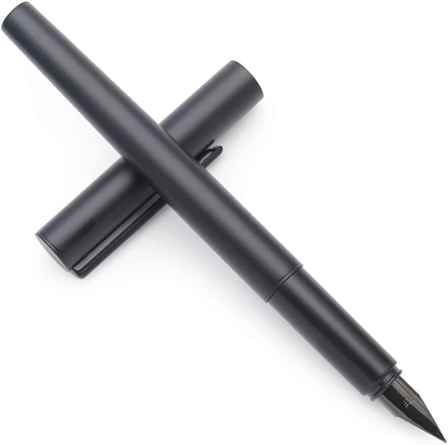 GOLD LEAF JINHAO 35 Series Fountain Pen (Matte Black, Extra Fine Nib 0.3mm)