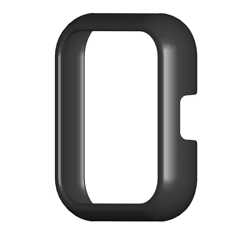 OBOE Bumper Case Compatible with Realme Watch 2 Pro Anti Scratch Shockproof PC Case Cover Protector (C-Black)
