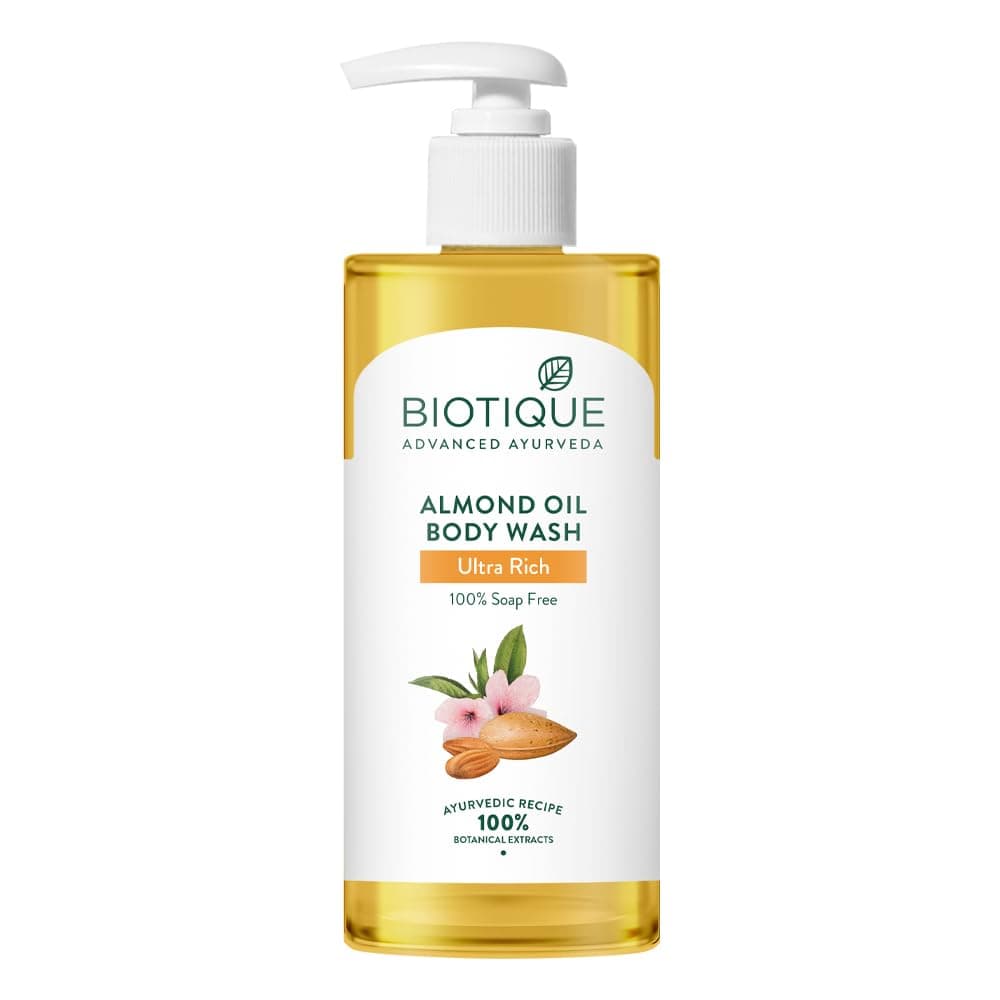 Biotique Almond Oil Ultra Rich Body Wash 300ml (Pack of 1)