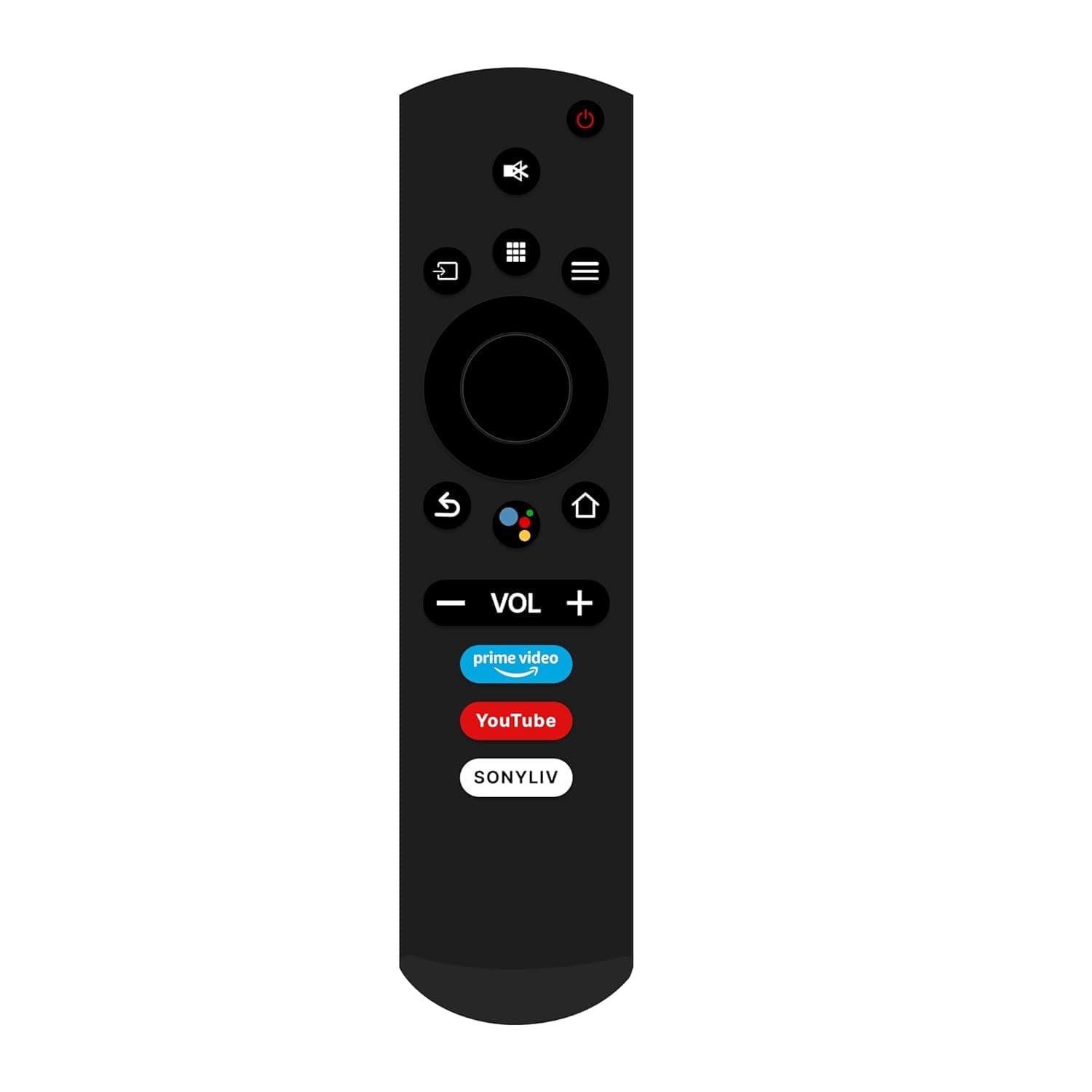 ZdalaMit Original Remote Control Compatible with Thomson/Kodak Voice Remote Control Suitable for Thomson/Kodak Smart LED TV with Voice Function