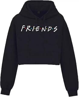 Tailed Beast Friends Women's Regular Crop Pink Cropped Hoodie Winter