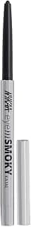 Nykaa Cosmetics Eyem Smokey Intense Gel Kajal With Free Sharpener & Smudger- Black (0.3g)