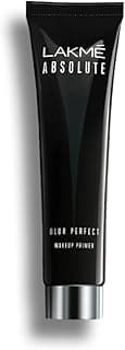 Lakme Absolute Blur Perfect Matte Face Primer, Makeup Primer for Poreless, Smooth & Long Lasting Makeup - Waterproof Brightening Makeup Base, 30 ml