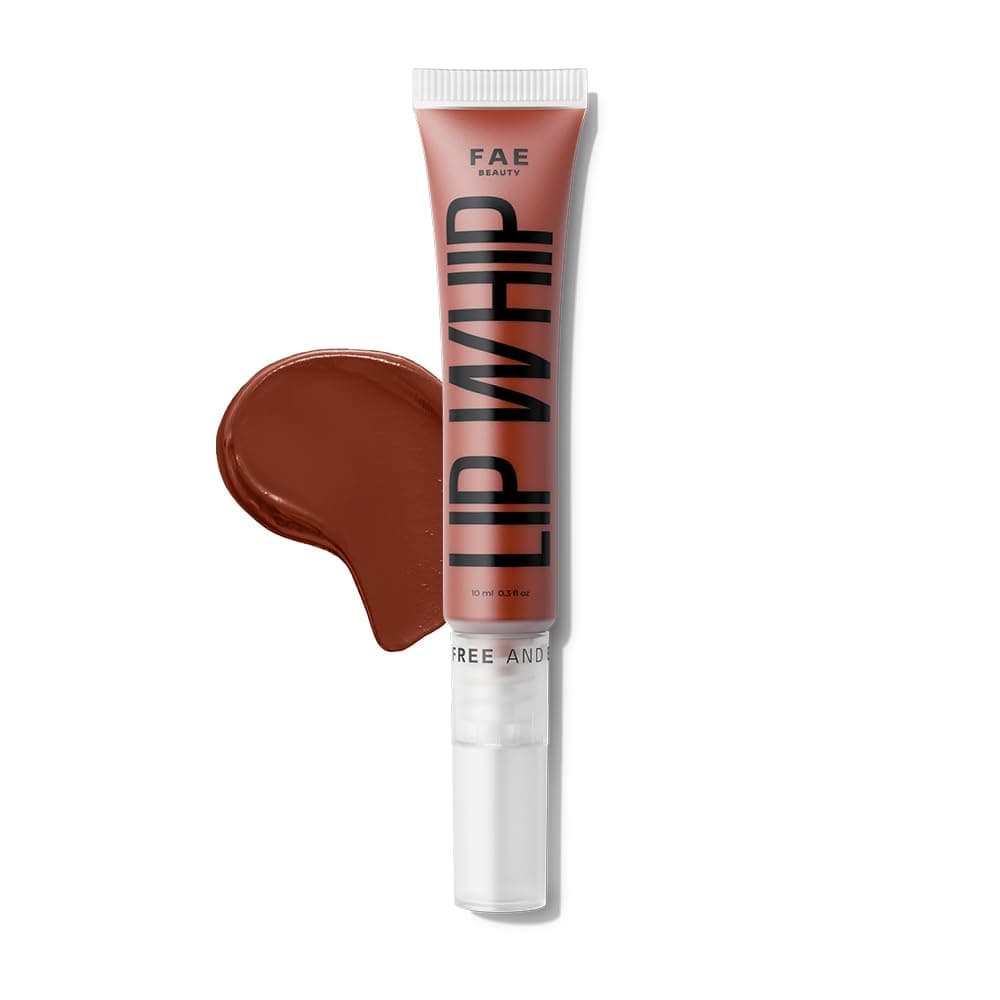 Fae Beauty Lip Whip 12H Matte Liquid Lipstick | Long Wear | Non Drying | Soft Mousse Smudgeproof Formula | Vegan | Enriched with Vitamin E and Cherry Coffee - Peg