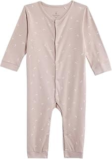 Mothercare Unisex Printed Full Sleeves Sleepsuit - Rust